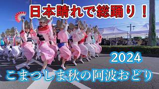 【阿波踊り2024】こまつしま秋の阿波踊り2024　総踊り