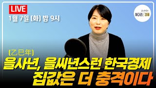 을사년에 들어와 을씨년 스러운 한국경제, 집값은 더 충격입니다