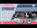 Sprinter Van Conversion Hydronic Hot Water System Install