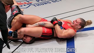 Kayla Harrison, Ray Cooper III Score Big Finishes | 2019 PFL Playoffs Highlights