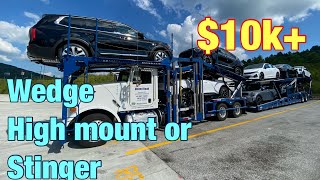 Picking the right equipment.  What can you make as a car hauler my weekly totals