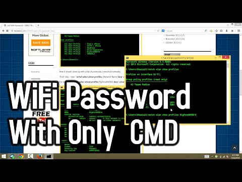 How to Get WiFi Password - With CMD - Simple! How to Get WiFi Password - With CMD - Simple!