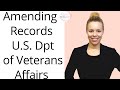 Amending Medical Records | U.S. Dpt of Veterans Affairs