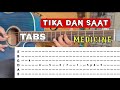 Tika Dan Saat Ini - Medicine (Tutorial Slow With TAB) Verse Acoustic | Solo Cover | Intro Cover