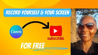 Do YouTube Tutorials: Record Your Face & Screen At The Same Time With Canva (For Free)!