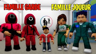 FAMILLE GARDE Vs FAMILLE JOUEUR dans SQUID GAME BROOKHAVEN 2…