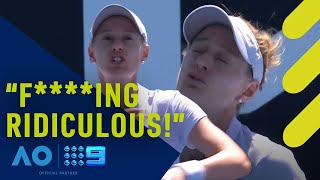 Umpire MOCKED and ABUSED during sensational tennis meltdown! | Wide World of Sports