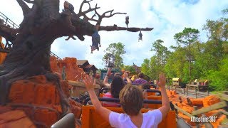 [4K] Big Thunder Mountain Coaster - Magic Kingdom - Walt Disney World