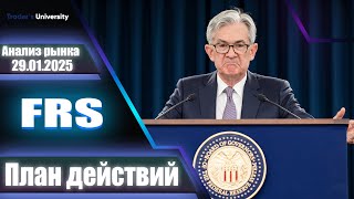 Анализ рынка 29 01 2025  Доллар Рубль Юань Биткоин Золото Нефть CME Forex