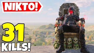 *NEW* NIKTO DARK SIDE GAMEPLAY (FIRST LEGENDARY SKIN) IN CALL OF DUTY MOBILE BATTLE ROYALE!