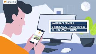 Smart Udendørs Kamera med Sirene - Netatmo