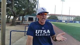 UTSA Head Coach Pat Hallmark Fall Ball Interview