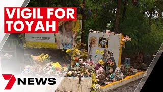 Loved ones and supporters gather to remember Toyah Cordingley | 7NEWS