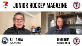 CJHL Report (Nov. 28, 2020): Gino Reda chats with SJHL President Bill Chow.