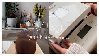 【vlog】sirocaのホームベーカリーで食パン作った最高の休日を過ごしてQOL爆上げさせてみる🍞🌷