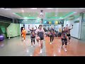 kelas nonos aerobics senam aerobik choreo 1