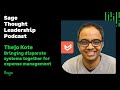 sage partner thejo kote on bringing disparate systems together for expense management