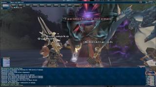 Final Fantasy XI: Dragoon vs Taelmoth the Diremaw