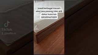 menjual berbagai vinyl di Aldi Decor ,