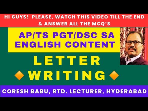 Letter Writing Youtube