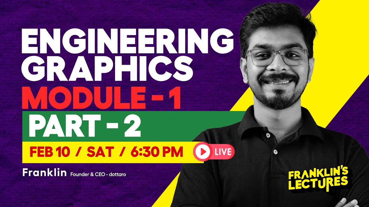 S2 Engineering Graphics Module 1 | KTU B Tech 2024 Exam | Franklin's ...