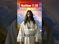 Matthew 11:28🙏I'm Jesus. Here is a Bible verse I want to share with you | God Message | God Says |