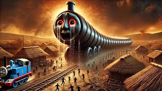 THOMAS TRAIN EATER! Through the Time Gate: Thomas Unleashes Chaos | Story Of Transformation