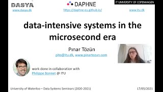 Data-Intensive Systems in the Microsecond Era