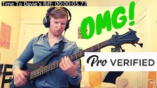 Hardest Bass Solo EVER! (Verified PRO)