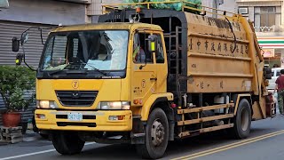 20250125臺中市大里區垃圾車047-UR，回收車KEB-0019