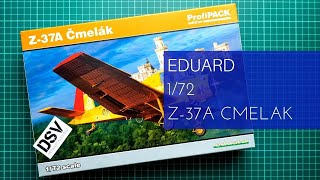 Eduard 1/72 Z-37A Cmelak Profipack (7097) Review