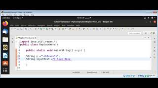 How to Replace the Matched Text in Java