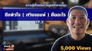 ชีลหัว สวิงจอยท์ คืออะไร  ( รถขุด แม็คโคร ) EP.3 I ช่างเต้TIS I TISพัฒนาจักรกล