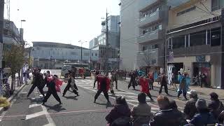 2018 0223 駅北イベント 【さーくるいずみ】 よさこい道五十三次