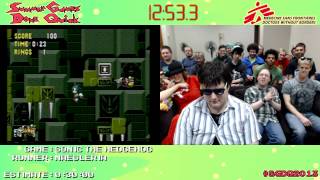 Sonic The Hedgehog [GEN] :: SPEED RUN (0:22:47) *Live at #SGDQ 2013*