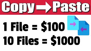 Earn $500 Per Month Using Copy And Paste On Google | Make Money Online 2021