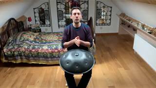 Premier tutoriel Handpan (niveau débutant), partie 1/5