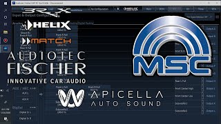 Audiotec Fischer DSP Tool Walkthrough, Part 1 - IO & DCM Tabs