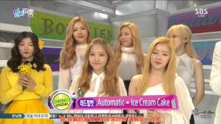 【百度姜涩琪吧中字】150322 Red Velvet 人气歌谣待机室