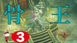 ＃３【PS4】DIABLO Ⅲ ~スケルトンキング戦！~