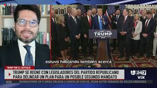 Univision: César Grajales Talks Trump Meeting With GOP, Emphasizes Need For Good Policy