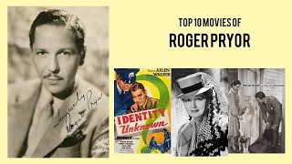 Roger Pryor Top 10 Movies of Roger Pryor| Best 10 Movies of Roger Pryor