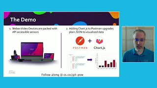 DevNet Create 2021 - Quickly visualize Webex analytics using Postman