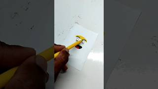 How to draw emoji 😃 #emojiart #shortsfeed #ytshorts