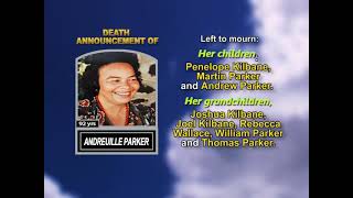 Andreuille Parker ~ Medium Obituary-