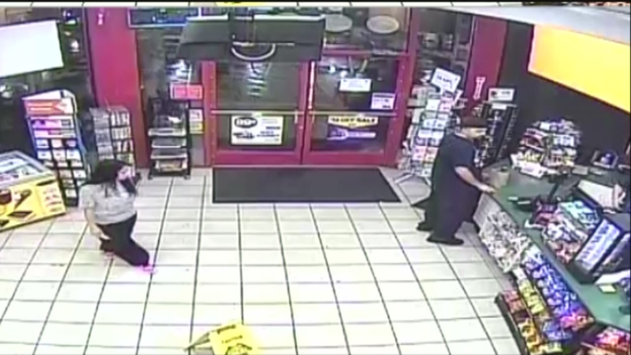 Police Seek Woman Who Robbed Gas Station - YouTube