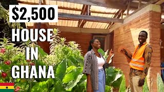 He builds affordable homes in Ghana using rammed earth | Real Estate in Ghana | Sustainable homes