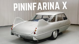 The Pininfarina X: A Futuristic Marvel of 1960