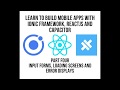 Learn to Build Mobile Apps With Ionic Framework, ReactJS and Capacitor : Add User Account Forms