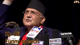 Kp Oli Latest Speech || Kp Oli Funny Speech